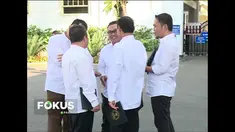 Pengurus Partai Bulan Bintang temui Presiden Jokowi di Istana Negara untuk silaturahmi tertutup.