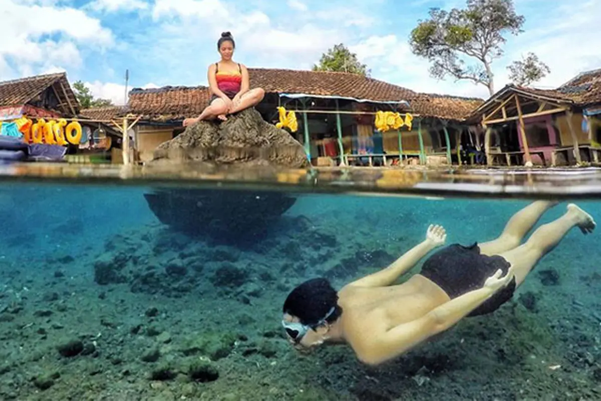 Saat Kemarau, Mata Air Cikoromoy Tak Pernah Kering