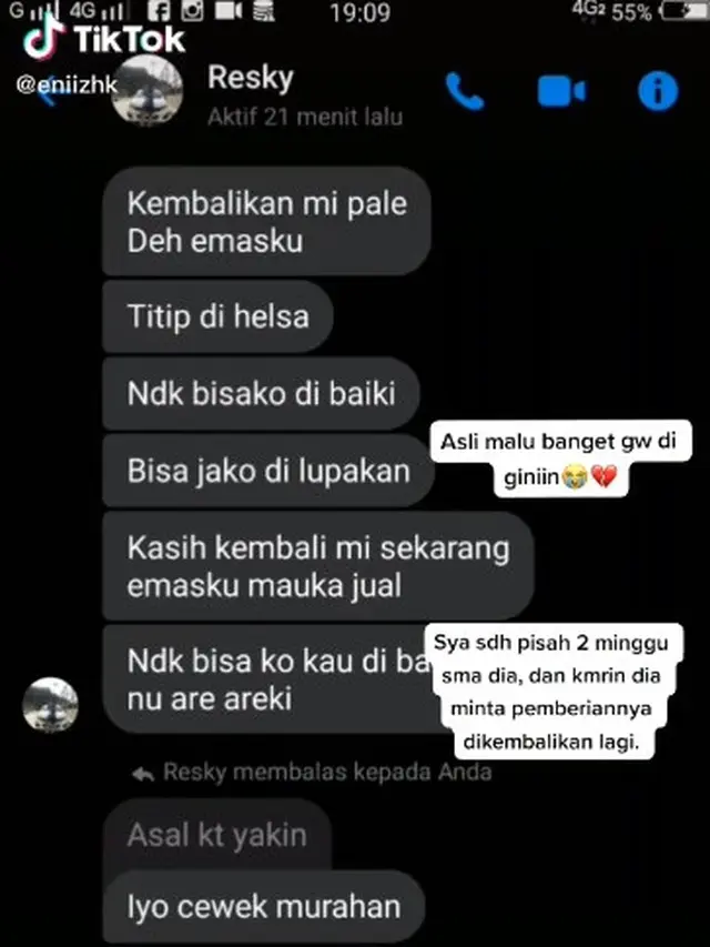 Viral Kisah Netizen Putus Pacaran, Cowoknya Minta Barang Pemberiannya Dikembalikan