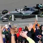 Hamilton jadi yang tercepat dalam FP2 GP Kanada. (REUTERS/Chris Wattie)