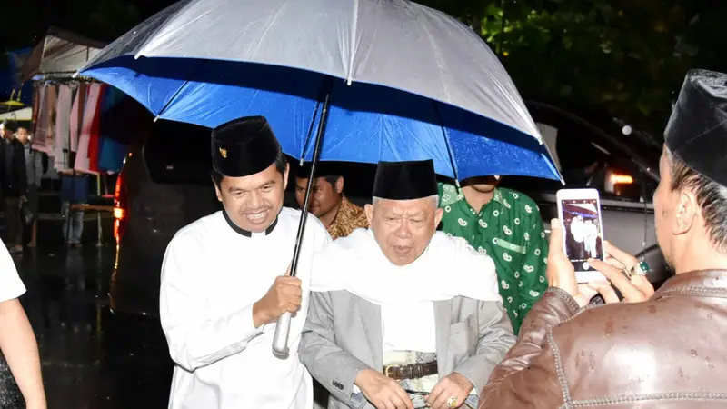 Rais Aam PBNU Kiai Ma’ruf Amin dan Dedi Mulyadi