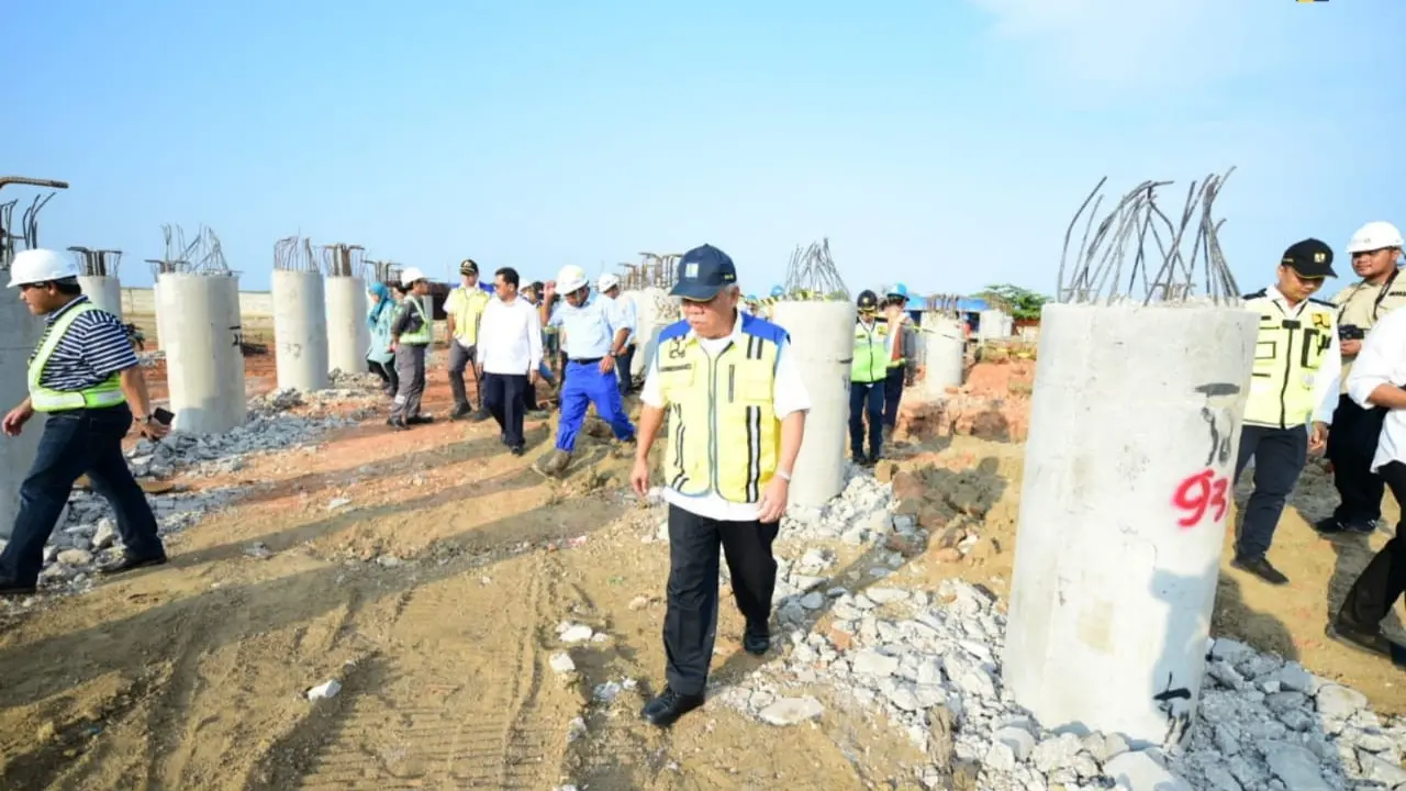 Pembangunan akses Pelabuhan Patimban