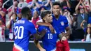 Dari tujuh negara yang telah mengamankan tiket ke Piala Dunia 2026, tiga di antaranya merupakan tuan rumah, yaitu Amerika Serikat, Kanada, dan Meksiko. (AFP/Dylan Buell/Getty Images/AFP)