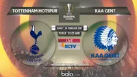 Saksikan Live Streaming Tottenham Hotspur Vs KAA Gent di Bola.com