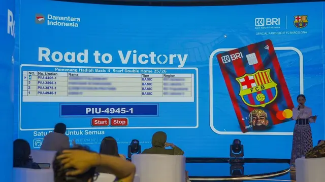 BRI Gelar Undian Debit FC Barcelona, Nasabah Berpeluang Nonton Langsung di Camp Nou