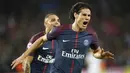 3. Edinson Cavani (Uruguay) - Paris Saint-Germain. (AP/Christophe Ena)