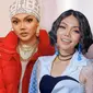 Potret Rina Nose yang lihai tiru berbagai gaya artis, mulai dari Agnez Mo hingga Lisa Blackpink.