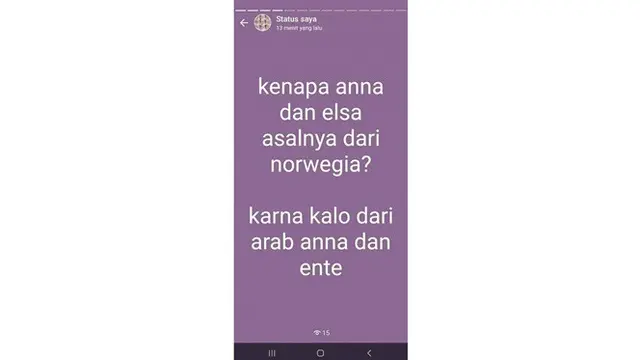 7 Status WhatsApp Ini Receh Banget, Bikin Senyum Sendiri