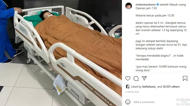 Melanie Subono (Foto: Instagram/@melaniesubono)