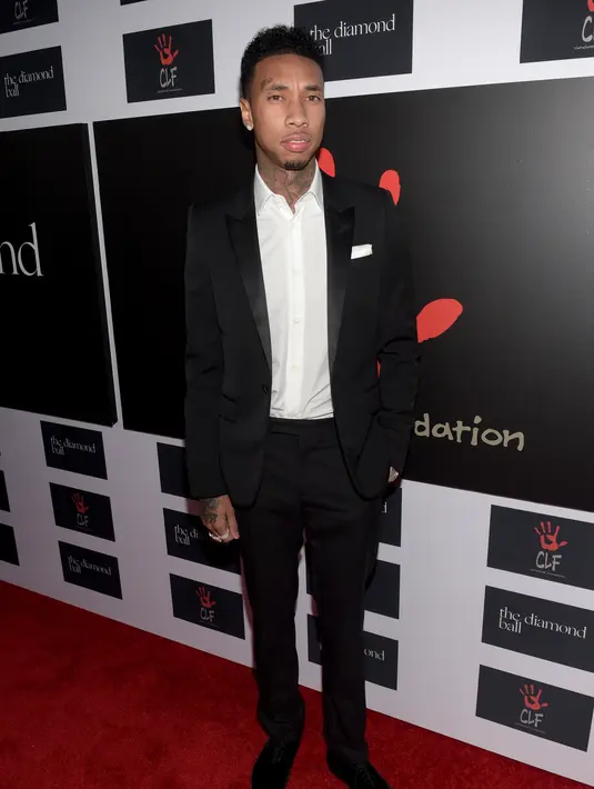 Rupanya Tyga dan Kylie Jenner tak merestui hubungan Rob Kardashian dan Blac Chyna. (AFP/Bintng.com)