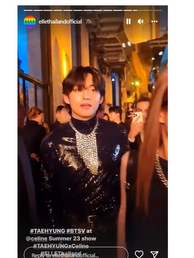 10 Potret Lisa Blackpink, V BTS dan Park Bo Gum saat Hadiri Event Celine, Jadi Sorotan