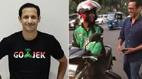 Momen Langka Bos Go-Jek Naik Ojek Online, Begini Reaksi Si Sopir