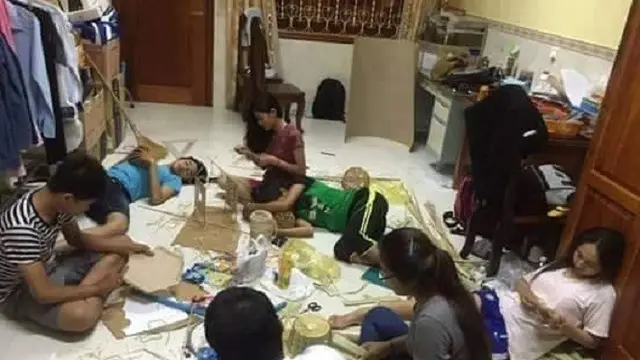 perjuangan mahasiswa desain (foto: Facebook Architecture Students' Association)