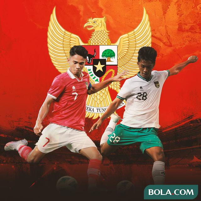 Timnas Indonesia  U-20 - Marselino Ferdinan dan Rabbani Tasnim