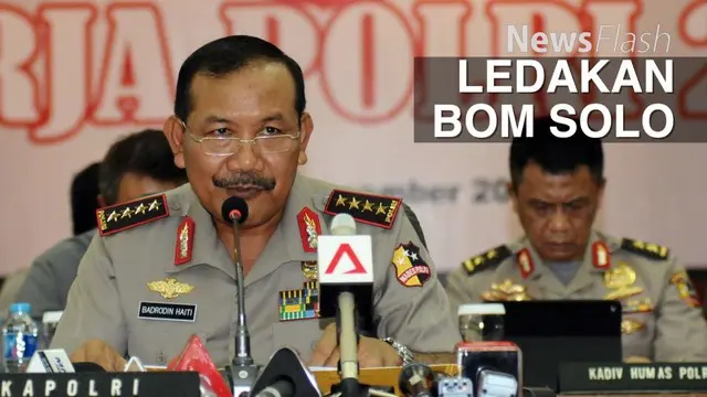 NEWS FLASH: Kapolri Cek Ledakan Bom di Solo, Polda Jateng Siaga Penuh
