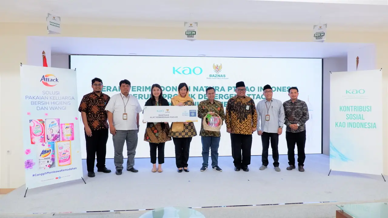 BAZNAS dan Kao Indonesia Kolaborasi dalam Mendukung Kebersihan dan Kesehatan Masyarakat di Bulan Ramadan