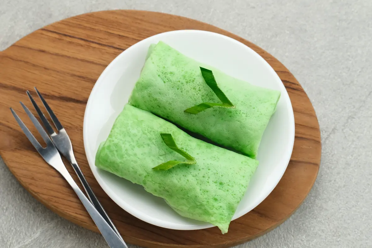 resep kue dadar gulung pandan wangi