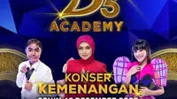Dangdut Academy 5 Konser Kemenangan dengan tamu spesial Siti Nurhaliza, Senin 12 Desember 2022 live di Indosiar (Dok Indosiar)