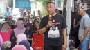 Dharma Pongrekun memperkenalkan rencana pembentukan Tim Ekonomi Adab. (Liputan6.com/Herman Zakharia)