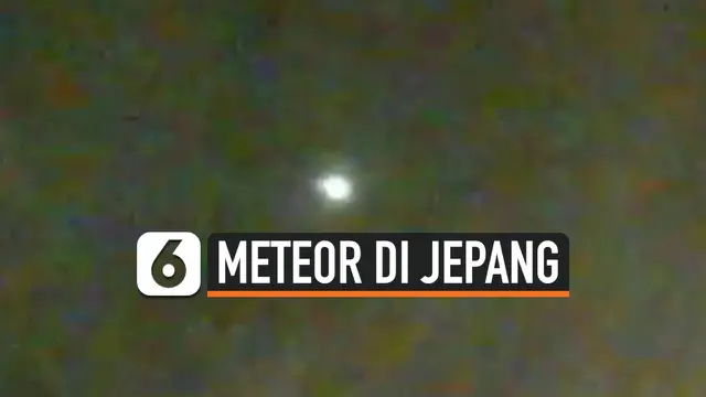 thumbnail meteor di langit jepang