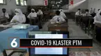 Pemerintah tak akan menghentikan PTM meski ditemukan klaster PTM di sejumlah sekolah, kecuali sekolah tersebut menjadi klaster Covid-19. Banyaknya siswa yang terpapar lantaran masih banyak siswa yang belum divaksin.