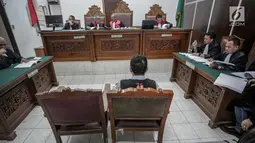 Suasana sidang lanjutan kasus dugaan penghilangan barang bukti pengaturan skor dengan terdakwa Joko Driyono di Pengadilan Negeri Jakarta Selatan, Kamis (4/7/2019). Sidang tersebut beragendakan mendengar pembacaan nota pembelaan (pledoi) terdakwa. (Liputan6.com/Faizal Fanani)