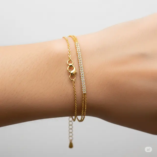 Model Gelang Emas 3 Gram Kekinian 2025.