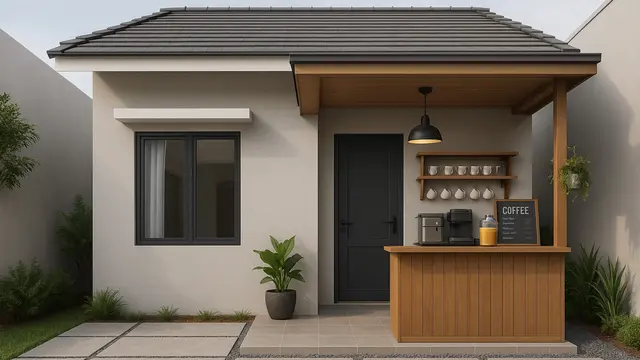 11 Rumah Minimalis Dilengkapi Warung, Cocok untuk Bangun Usaha Tanpa Perlu Sewa Tempat Tambahan