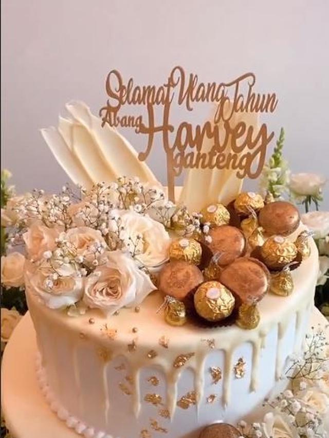 7 Momen Ulang Tahun Harvey Moeis Suami Sandra Dewi, Kuenya Curi Perhatian