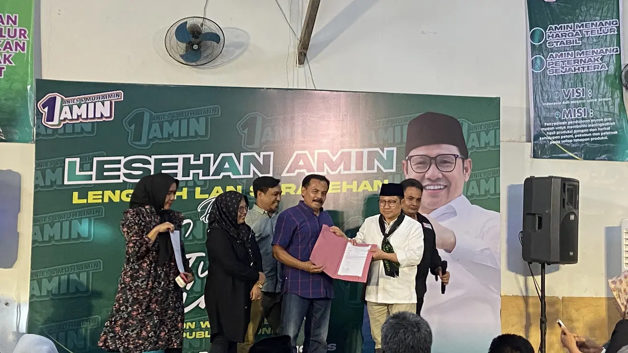 Teken Kontrak Politik, Cak Imin Janjikan Keppres ke Peternak Unggas Jika Terpilih