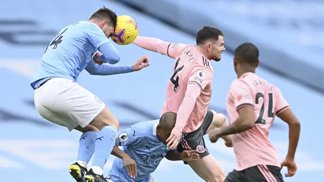 FOTO: Manchester City Ukir Rekor Setelah Hajar Sheffield United