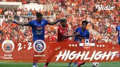 Laga lanjutan Shopee Liga 1, Persija Jakarta VS Arema FC berakhir imbang dengan skor 2-2
#shopeeliga1 #Persija Jakarta #Arema FC
