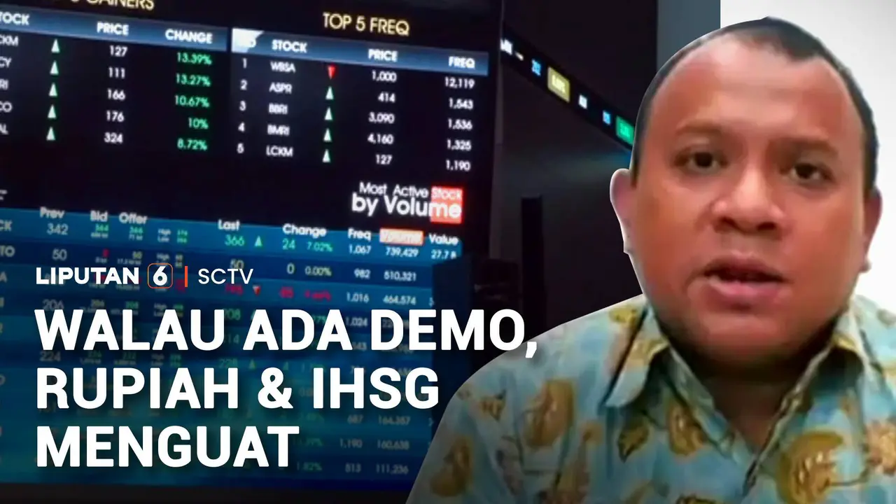 Unjuk Rasa Mahasiswa di Bundaran HI Tidak Mengganggu Pasar Keuangan