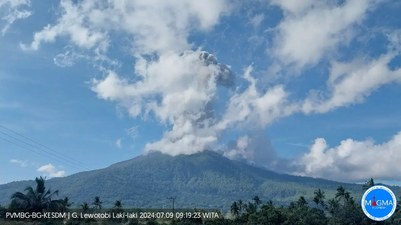 Gunung Lewotobi Laki-laki
