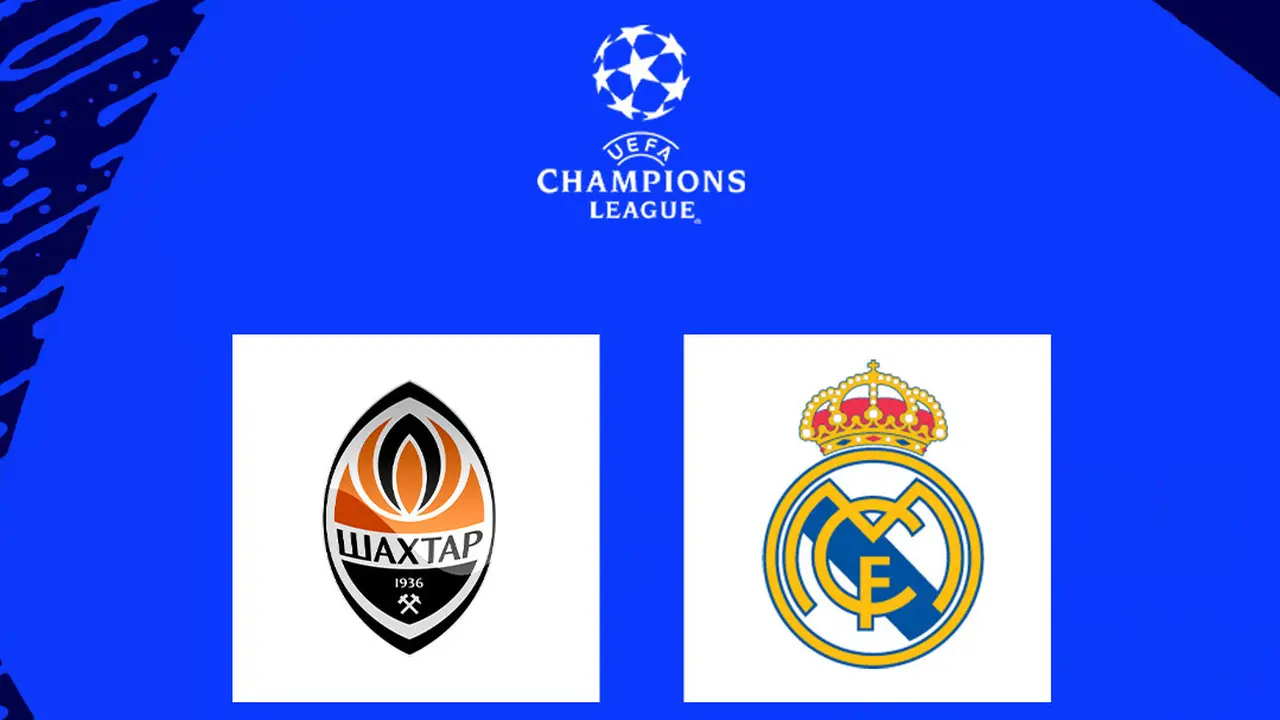 Liga Champions - Shakhtar Donetsk Vs Real Madrid
