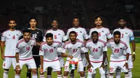 Timnas Uni Emirat Arab U-23 di Asian Games 2018. (Bola.com/Dok. INASGOC)