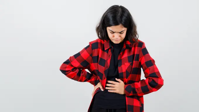 Ilustrasi sakit perut