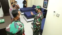 Panglima TNI bersama Kapolri Jenderal Pol Drs. Listyo Sigit Prabowo (Doc TNI)