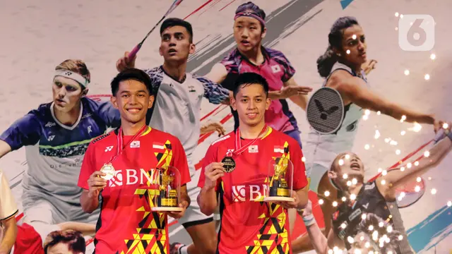 Fajar/Rian Juara Ganda Putra Indonesia Masters 2022