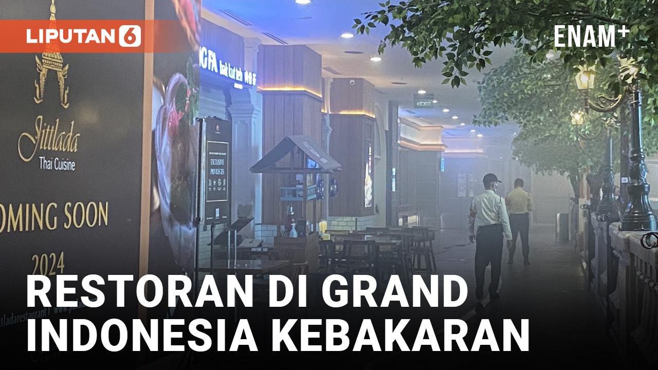 RESTORAN GYUKAKU DI GRAND INDONESIA KEBAKARAN, 13 UNIT MOBIL DAMKAR DIKERAHKAN