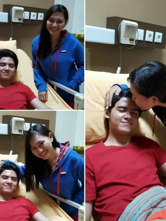 Aliando mendapat perhatian saat dirinya dirawat di rumah sakit, hal itu sekaligus doa agar sang idola lekas sembuh dan dapat menjalani aktifitasnya seperti sedia kala dan menghibur para penggemar. (via instagram/@afa_tf)