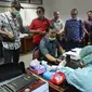 Anggota DPRD Bali menjalani rapid test