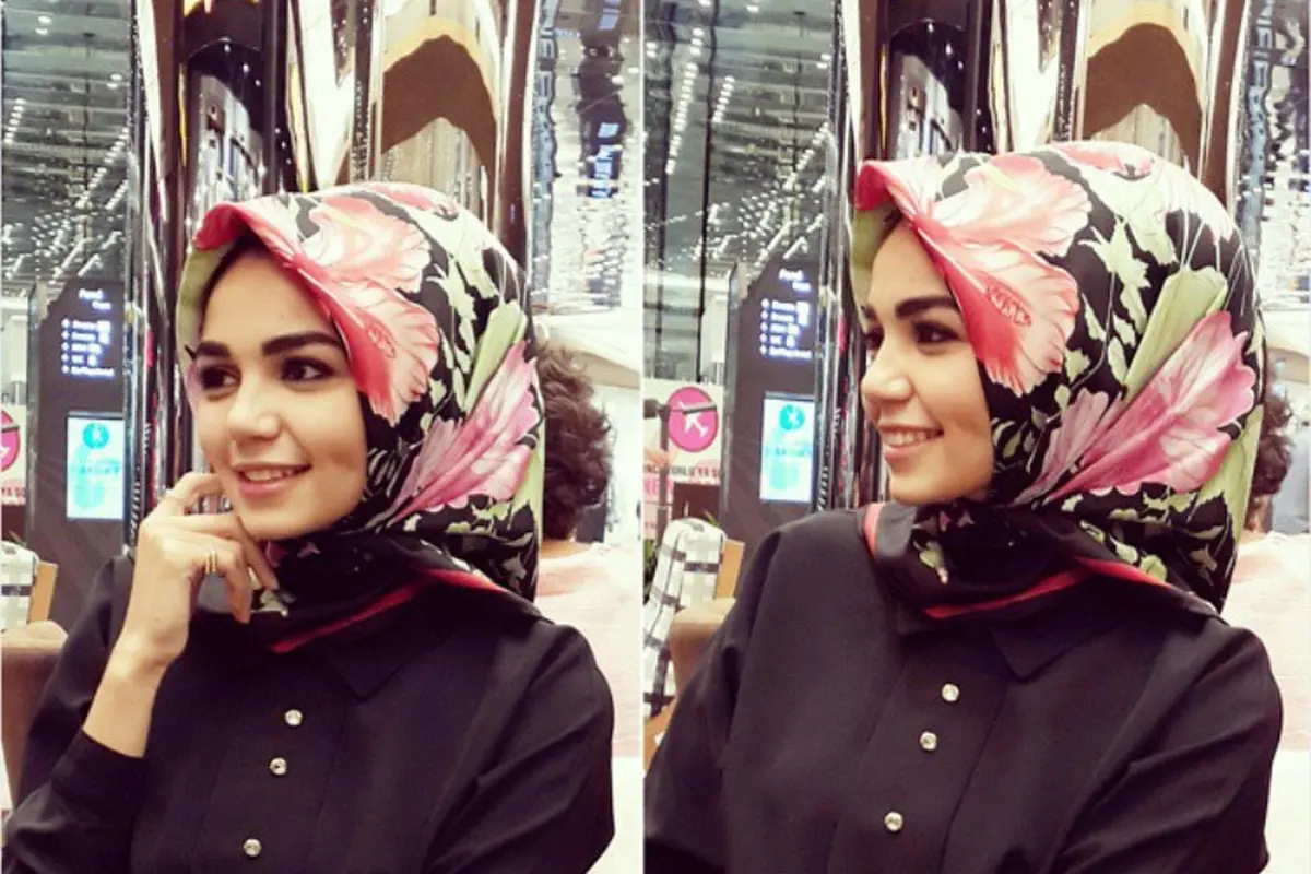 Motif Hijab Ini Bikin Pemakainya Terlihat Ceria
