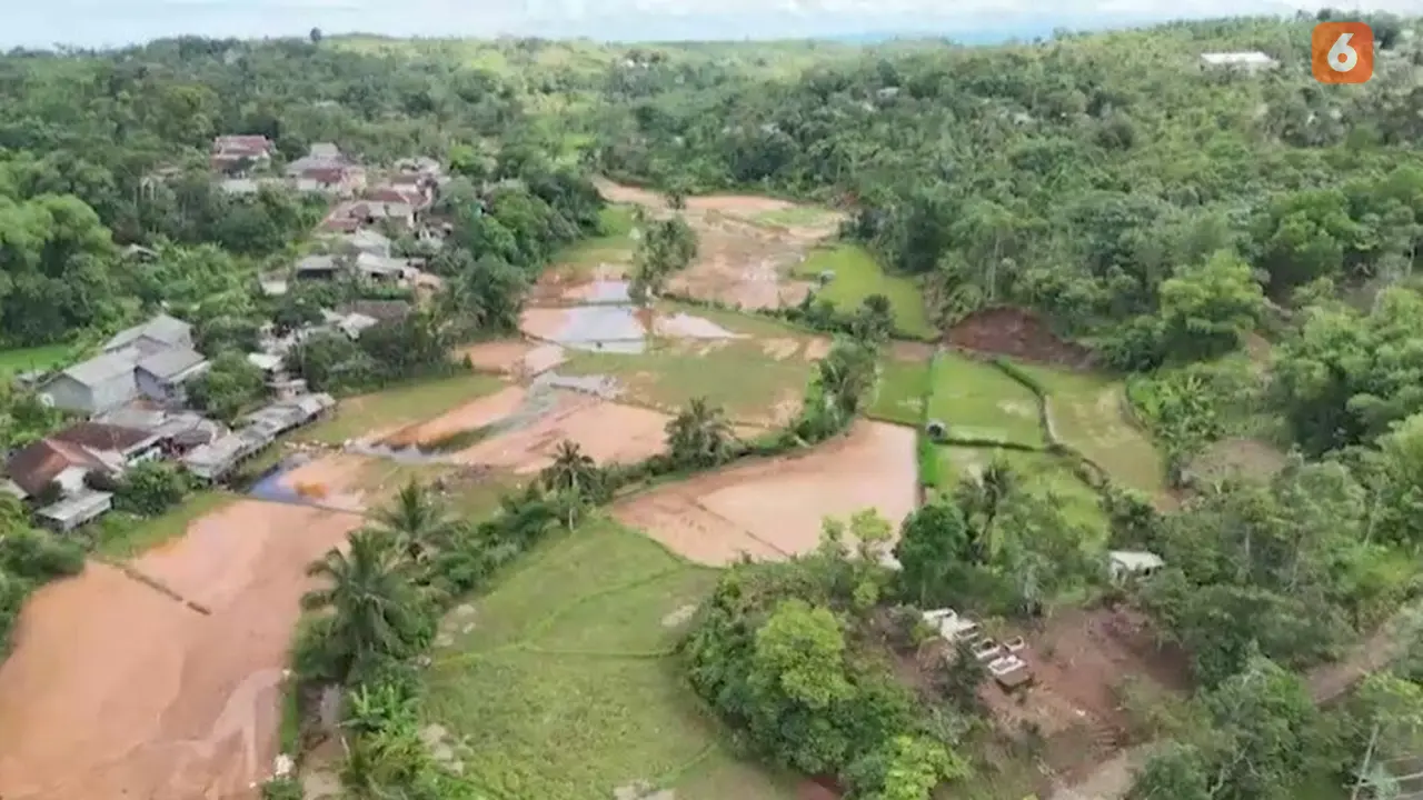 Lahan pertanian di Desa Cihaur Kecamatan Simpenan Kabupaten Sukabumi. (Liputan6.com/Istimewa).
