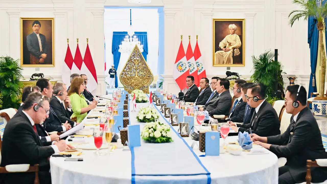 Jamuan Spesial Prabowo untuk Presiden Peru di Istana: Selada Ayam Bali hingga Gulai Barramundi