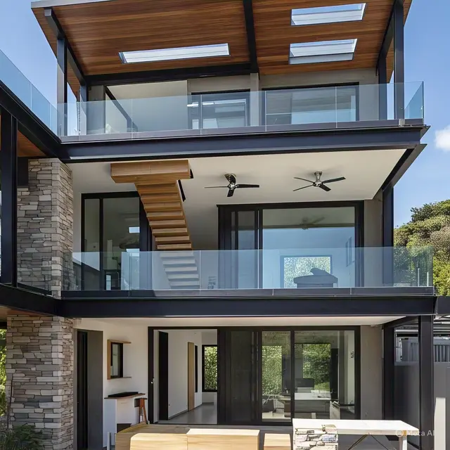 Rumah dengan Desain Split Level