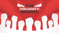 Ilustrasi HUT RI, Kemerdekaan Indonesia, dirgahayu Indonesia. (Image by Freepik)