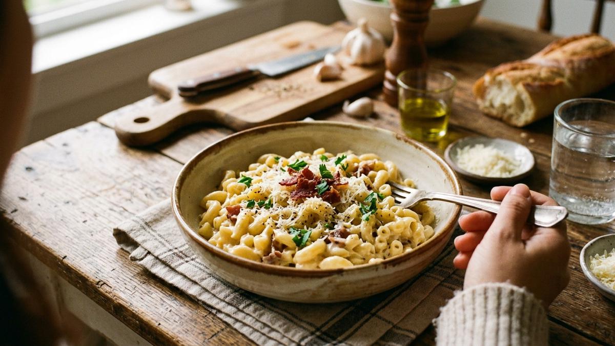 Resep Makaroni Carbonara ala Rumahan, Cuma Pakai Bahan Sederhana Rasanya Seenak Restoran