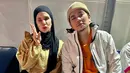 <p>Indra Bekti dan Aldila Jelita (Instagram/dhila_dafbel)</p>
