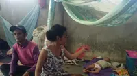 Kisah Pilu Balita Gizi Buruk Korban Banjir Konawe